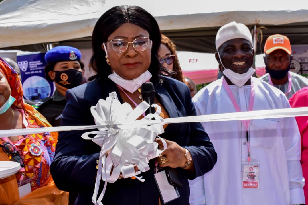 PERM SEC FMWA NIGERIA FLAGGING OFF 50MAWSP NIGERIA PINK TRADE FAIR